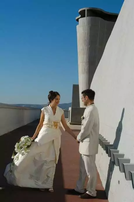 robe de mariée japonisante doubion de soie